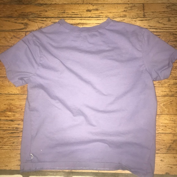 Purple x small vans cropped tee - Picture 3 of 3